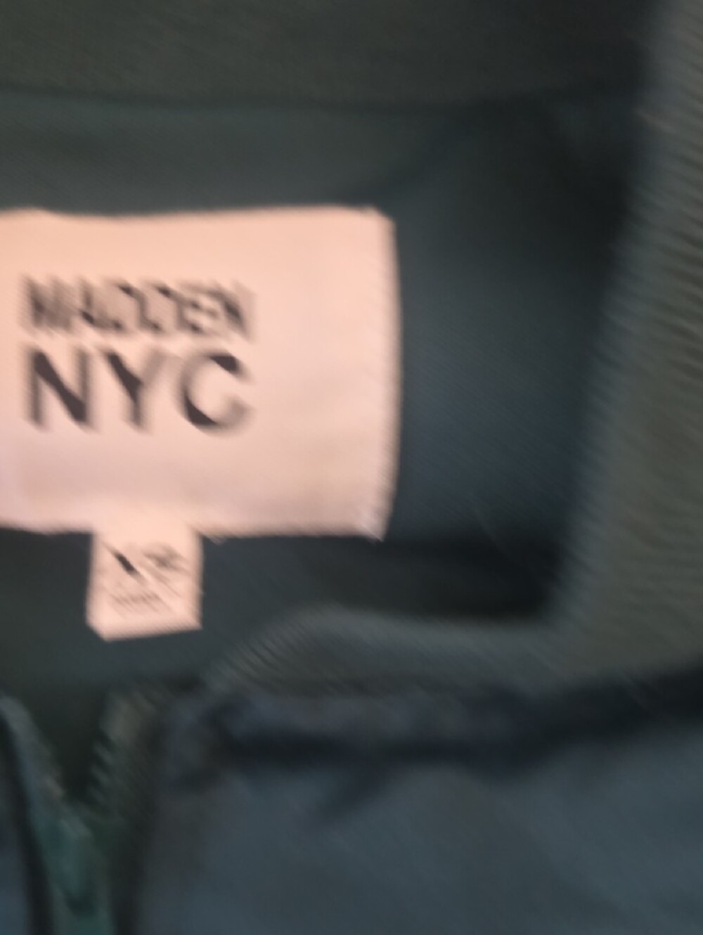 Womans Xs MADDEN NYC green Bomber Jacket - Picture 2 of 4